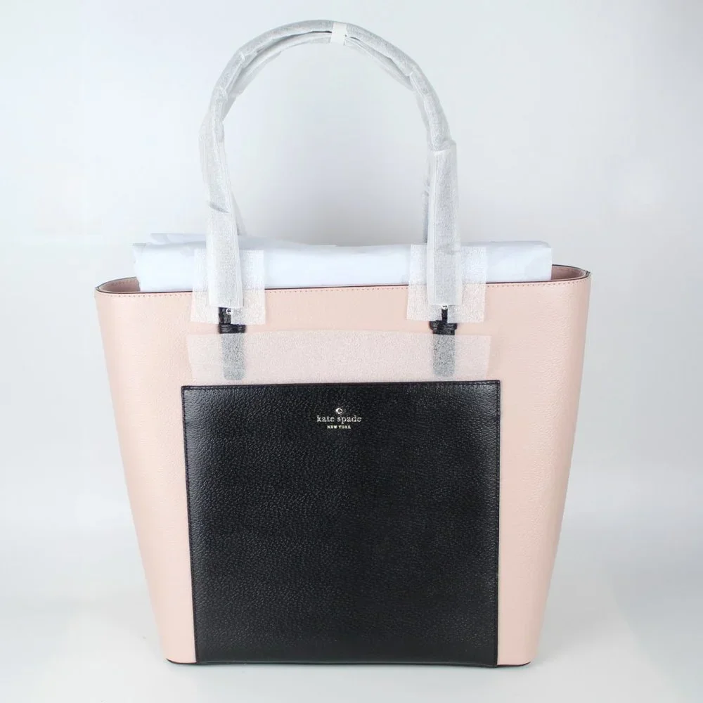 NWT Kate Spade Color Block Leather Tote Bag
